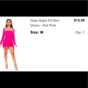 Fashion nova mini dress